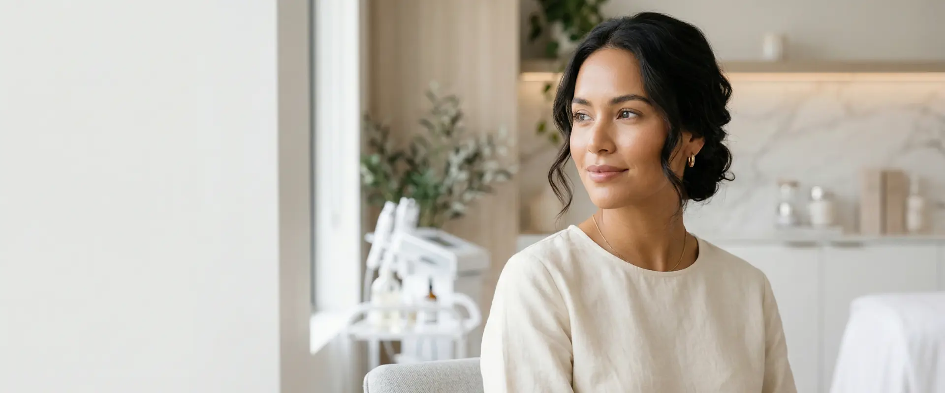 Estética facial con resultados sutiles y enfoque profesional