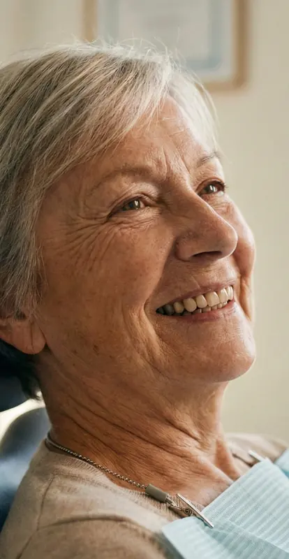 Implantes dentales y tercera edad: beneficios, seguridad y recuperación